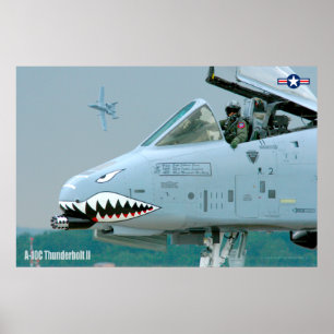 AFFICHE A-10C THUNDERBOLT II