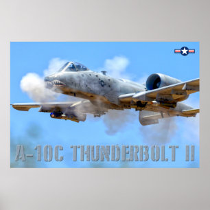 AFFICHE A-10C THUNDERBOLT II