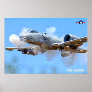 AFFICHE A-10C THUNDERBOLT II