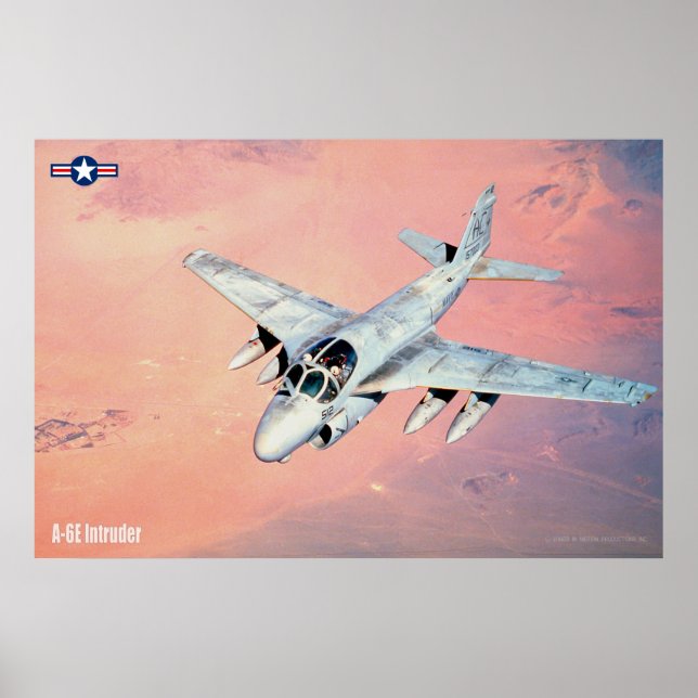 AFFICHE A-6E (Devant)