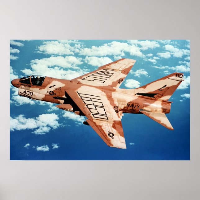 Affiche A-7 Corsair II (Devant)