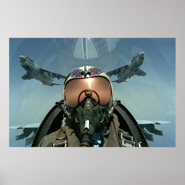 Affiche A-7 Corsair II (Devant)