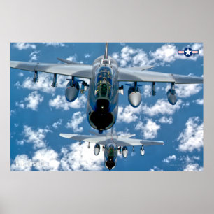 AFFICHE A-7 K CORSAIR II