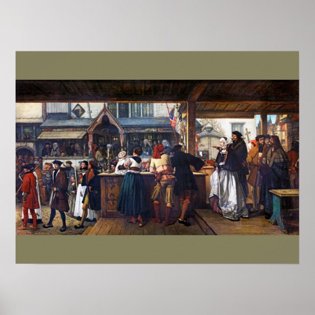 Affiche A Anvers (Belgique), Albrecht Durer (Devant)