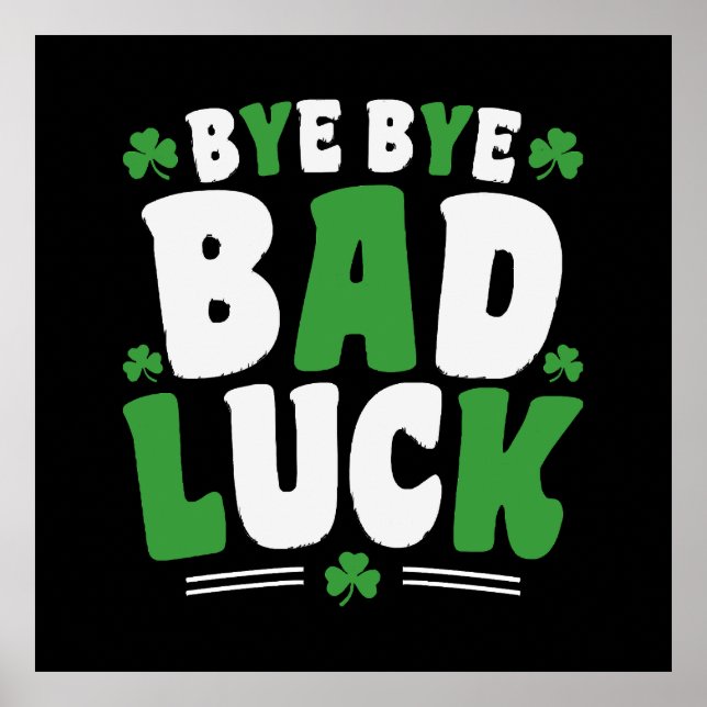 Affiche À bas la malchance (Devant)