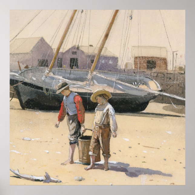 Affiche A Basket of Clams (Devant)