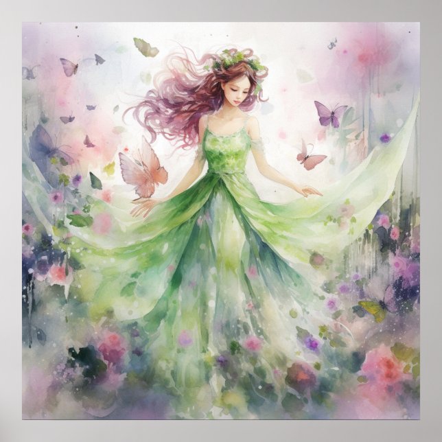 Affiche A Beautiful Spring Fairy (Devant)