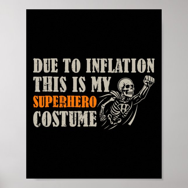 Affiche A Cause De L'Inflation, C'Est Ma Salle De Costume  (Devant)