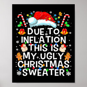 Affiche A Cause De L'Inflation, De Vilains Chandails De No