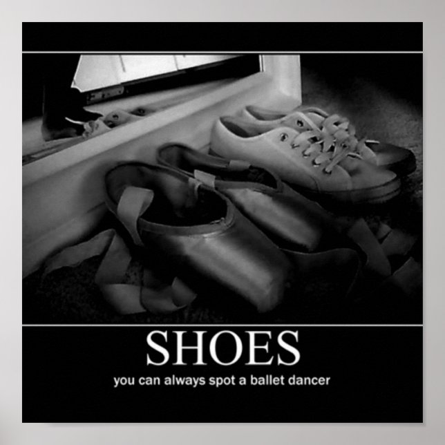affiche à chaussures pointes 1 (Devant)