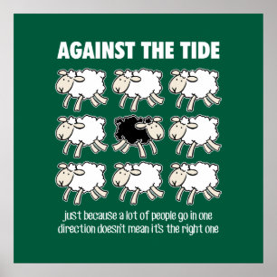 Affiche À contre-courant