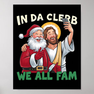 Affiche À Da Clerb, nous sommes tous une famille, drôle de