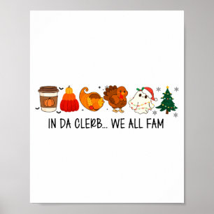 Affiche À Da Clerb, nous sommes tous une famille drôle pou