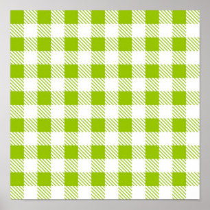 Affiche à damiers motif