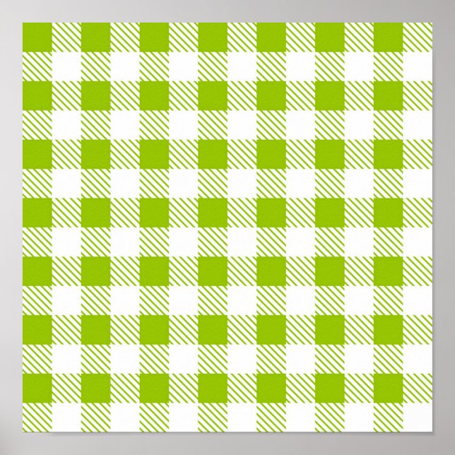 Affiche à damiers motif (Devant)