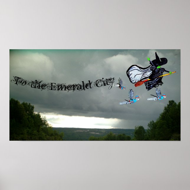 AFFICHE À EMERALD (Devant)