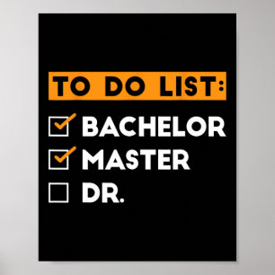 Affiche À faire Liste des Bychelors Masters Doctorat Gradu