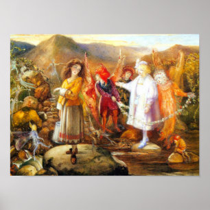 Affiche À Fairyland John Anster Fitzgerald