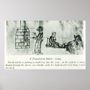 Affiche A Fraudulent Baker, 1293