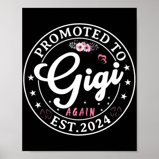 Affiche À Gigi encore Est 2024 Annonce de grossesse  (Devant)