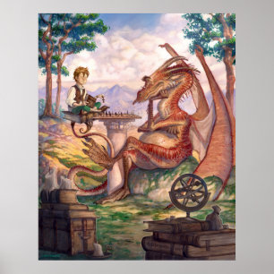 Affiche "A Golden Afternoon"