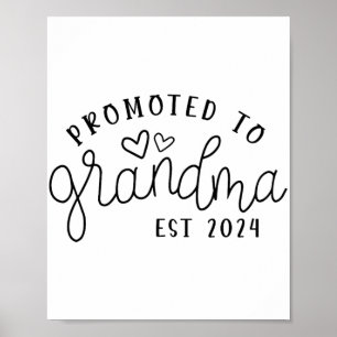 Affiche À Grand-mère Est 2024 Nouvelle Fête des mères de g