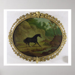 Affiche A Horse Frightened by a Snake, 1792 (oil on canvas