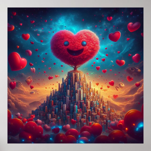 Affiche A.I. Arbre des Coeurs (Devant)