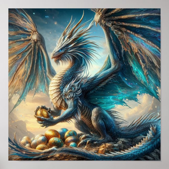 Affiche A.I. Clutch des oeufs de dragon (Devant)