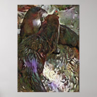 A.I. Otters jouant de la fantaisie