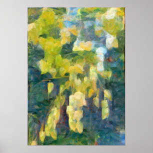 Affiche A.I. photo améliorée des gousses de graines sur un