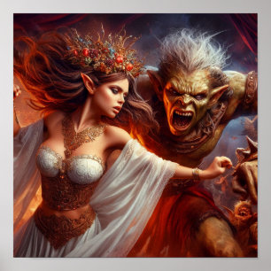 Affiche A.I. Princesse et Goblin