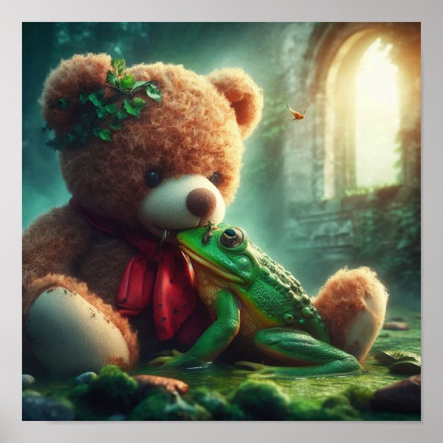 Affiche A.I. Teddy et Froggy (Devant)