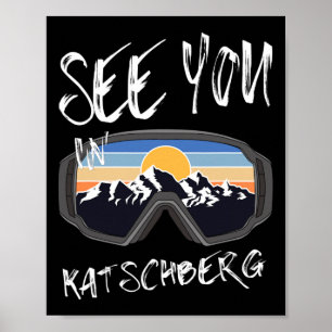 Affiche À Katschberg Kärnten Vacances Ski Goggings