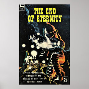 Affiche À La Fin De L'Éternité Isaac Asimov