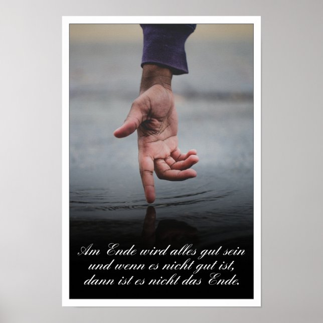 Affiche À la fin, tout ira bien (Devant)