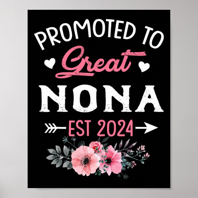 Affiche À la fleur Great Nona Est 2024 (Devant)