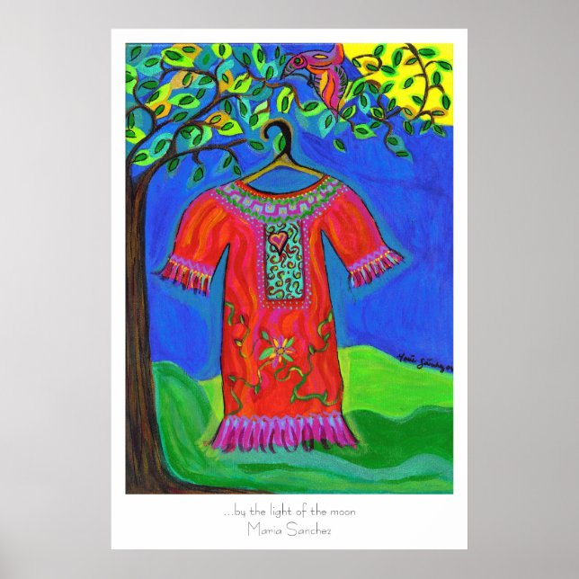 Affiche ...à la lumière de la lune (Devant)