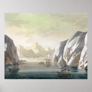 Affiche À la recherche du passage du Nord-Ouest - le voyag