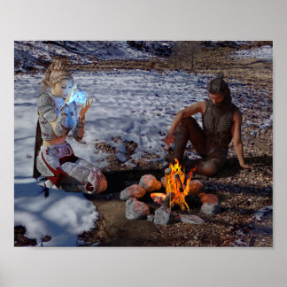 Affiche À L'Affiche De L'Imaginaire-Feu Imprimer