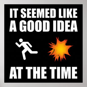 Affiche A L'Époque, C'Était Une Bonne Idée