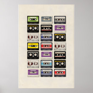 Affiche À l'époque, conception d'impression originale insp