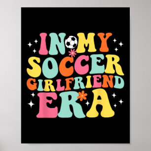 Affiche À l'époque de ma copine footballeuse Rétro journée