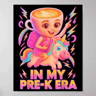 Affiche À l'époque de ma pré-maternelle Rot italien de ret