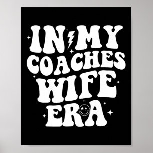 Affiche À l'ère de la femme de mon entraîneur Football Bas