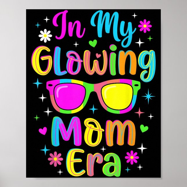 Affiche à l'ère de la mère lumineuse Rétro Groovy Tygraphi (Devant)