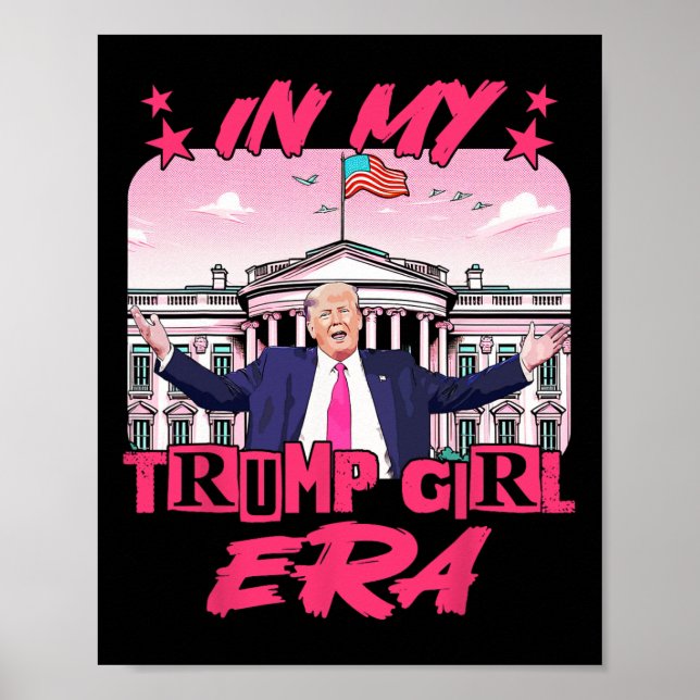 Affiche À l'ère de ma fille Trump (Devant)