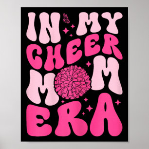 Affiche À l'ère de ma mère de cheerleading Cheerleading Ma