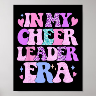 Affiche À l'ère de ma pom-pom girl Entraîneur de pom-pom g