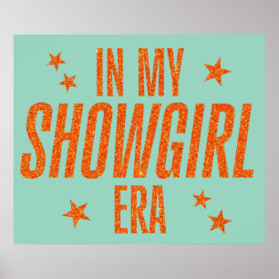Affiche À l'ère de ma Showgirl